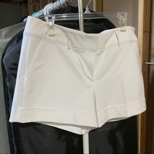 White Dress Shorts